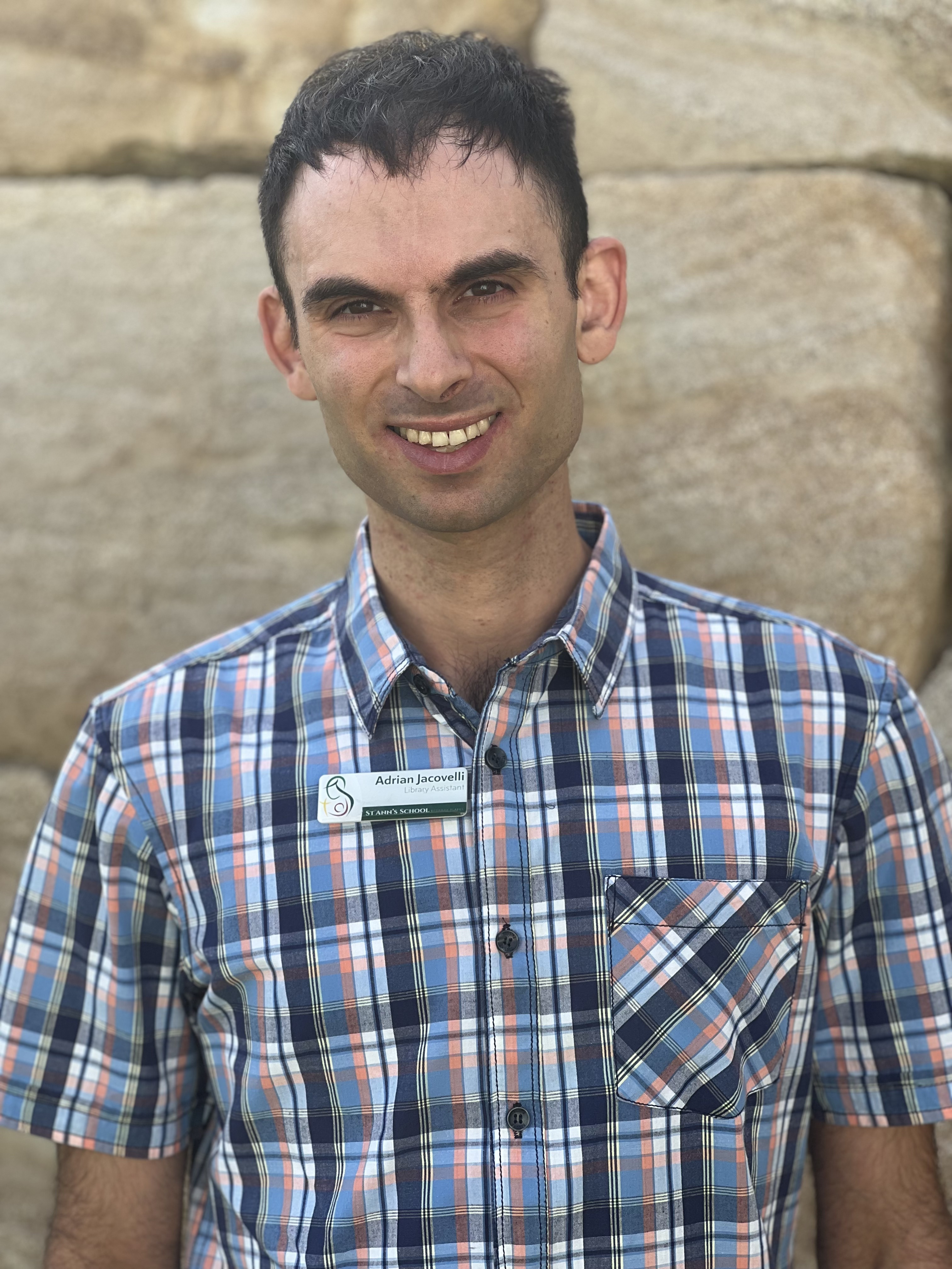 Adrian Jacovelli - Library Assistant