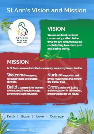 St Ann's School Vision and Mission